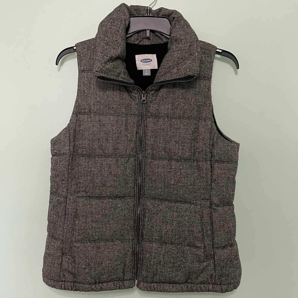 Old Navy Herringbone Vest